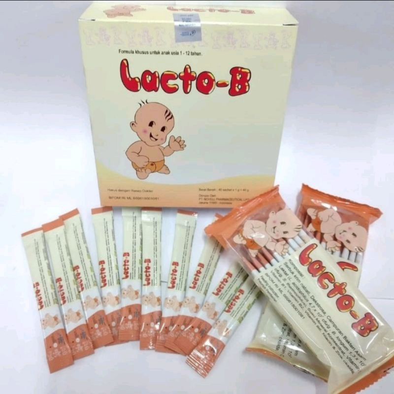 LACTO B PROBIOTIK BAYI ANAK DIARE SUSAH BAB 1 Sachet