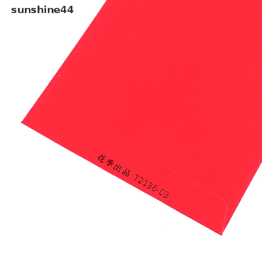 Sunshine 2022 Amplop Angpao Tahun Baru Cina / Imlek Gambar Harimau Warna Merah