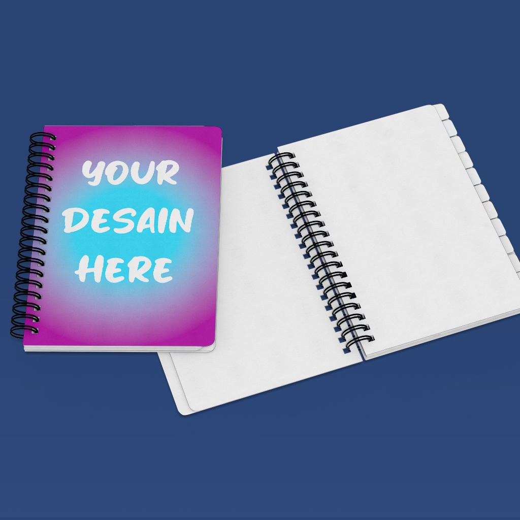 

Notes/Notebook costum spiral A5 50lembar