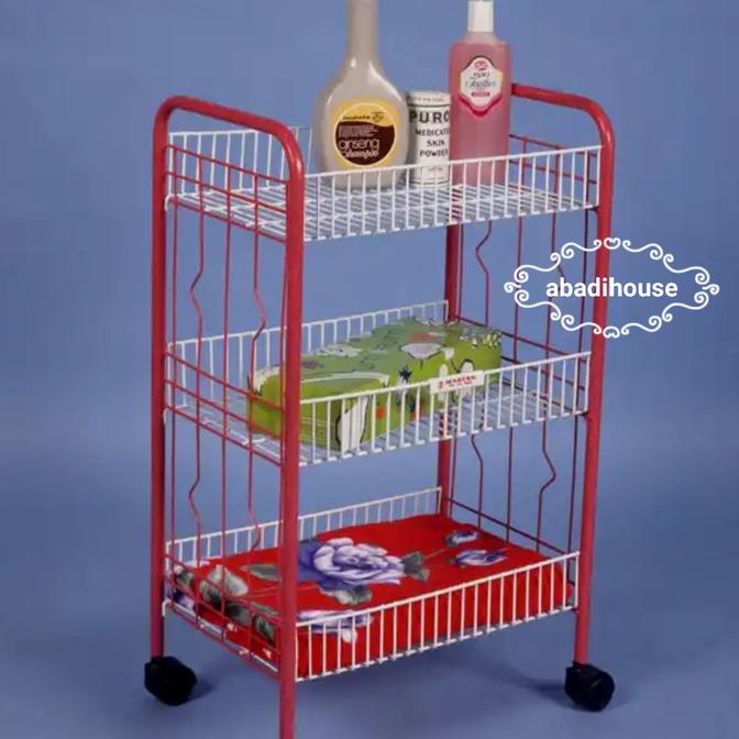 Rak Serbaguna Rak Salon Master 3 Susun