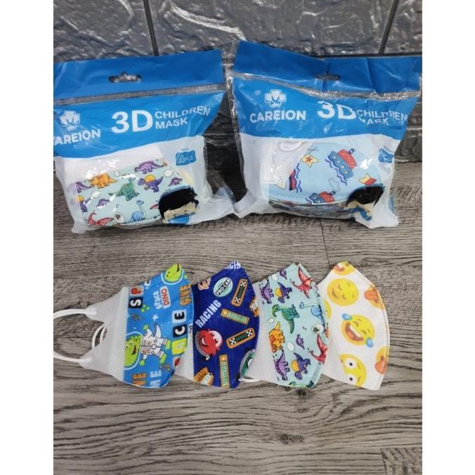 MASKER DUCKBILL CAREION MOTIF BAYI 1-3 TAHUN t-attashima Buru Order