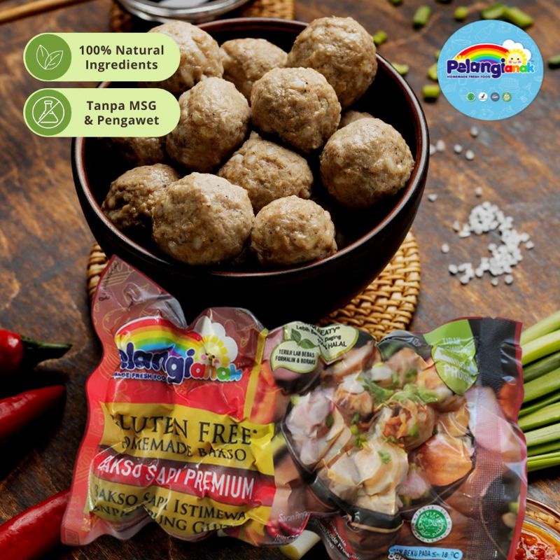 

PELANGI BAKSO SAPI GLUTEN FREE NON MSG