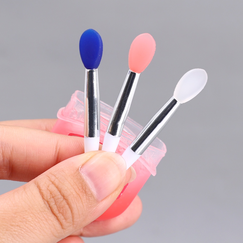 Brush Lipstick Eyeliner Portable Retractable Untuk Alat Makeup Kecantikan