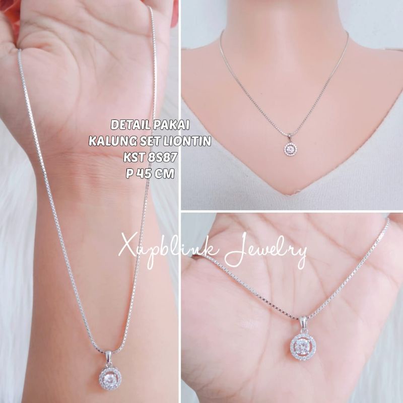 Perhiasan Kalung Rantai Wanita Model Terbaru