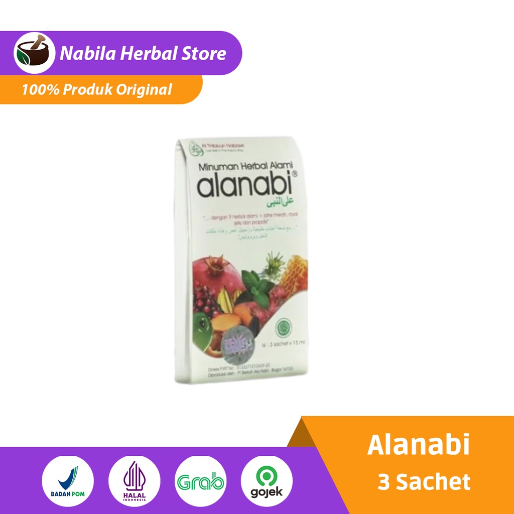 

Alanabi Minuman Herbal At Tibbun Isi 3 Sachet