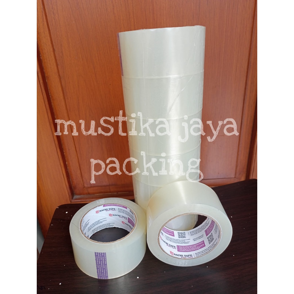 

LAKBAN OPP NACHI TAPE BENING TRANSPARAN 48mm x 100 yard