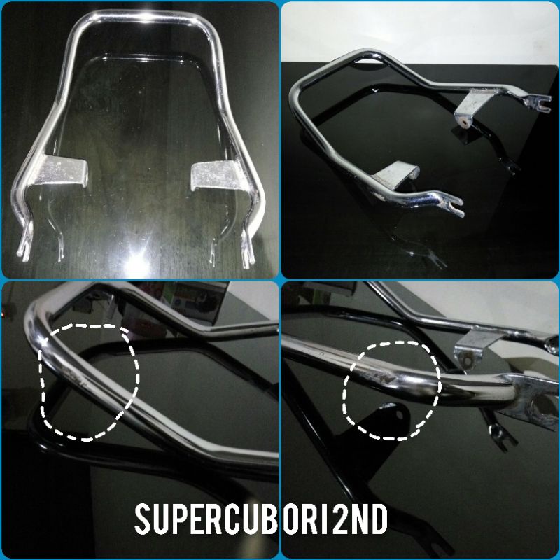 Begel Behel Honda Supercub c700 c800 original aplikasi c70 c90