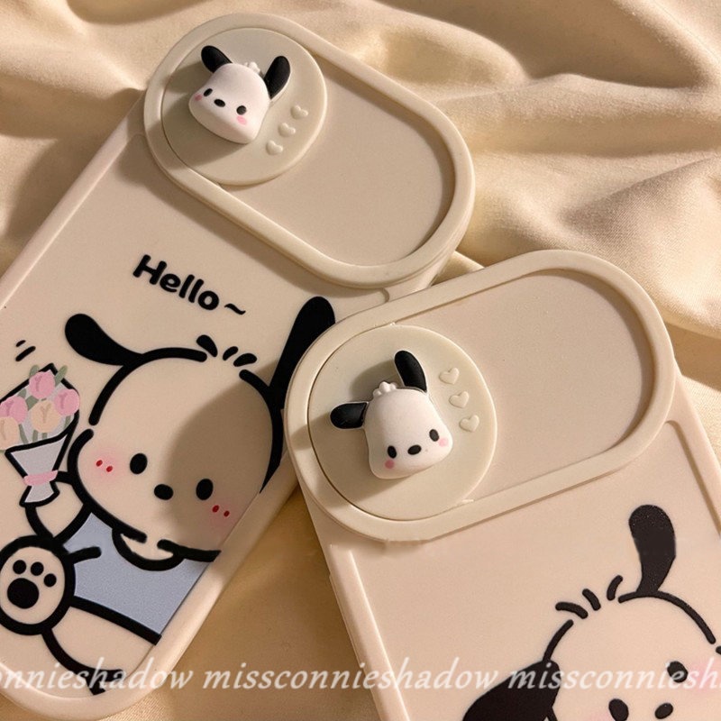 Soft Case Tpu Motif Kartun Anjing Pachacco 3D Untuk IPhone 11 13 12 Pro Max 7Plus 8Plus XR 11 Pro Max X XS Max