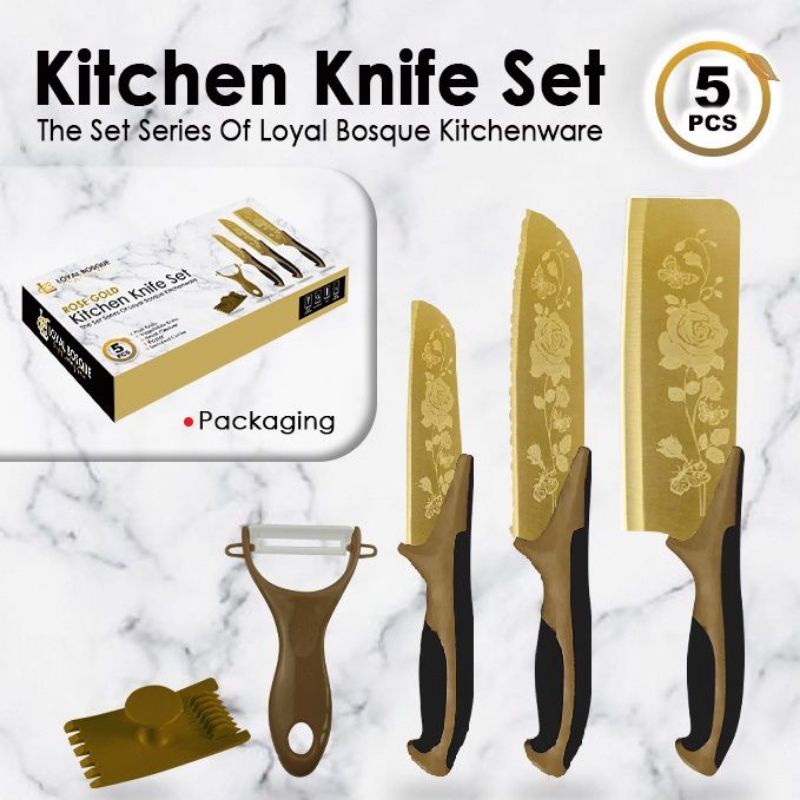 PISAU SET LOYAL GOLD