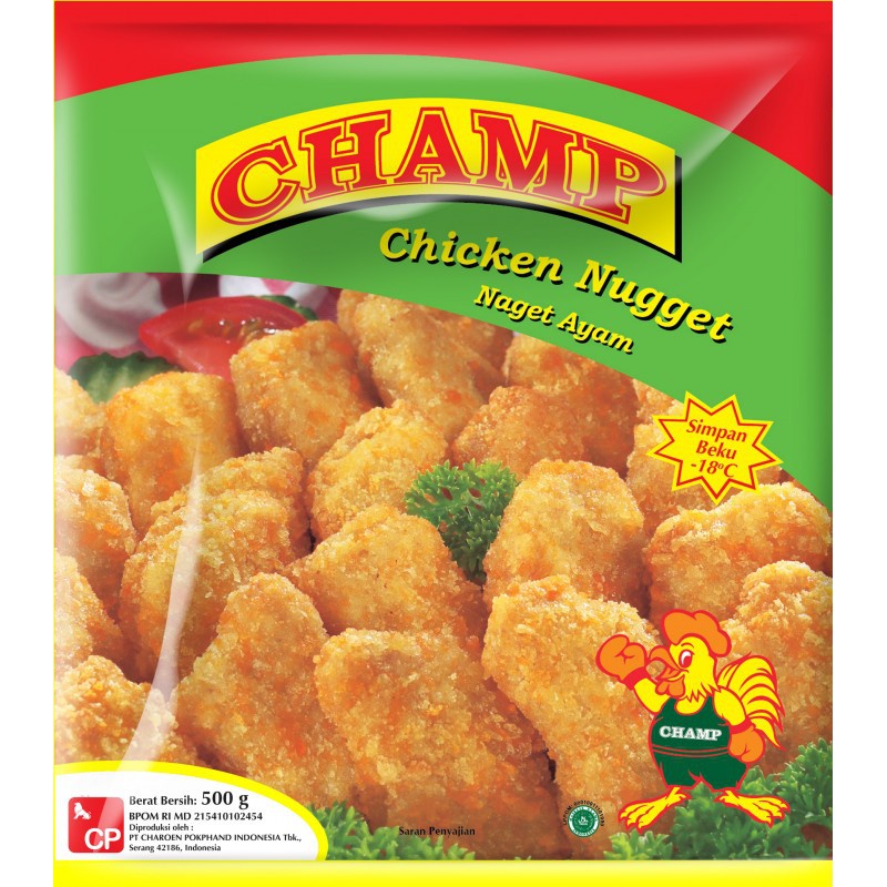 

Champ Chicken Nugget 500gr, Sameday Instan Delivery Jogja