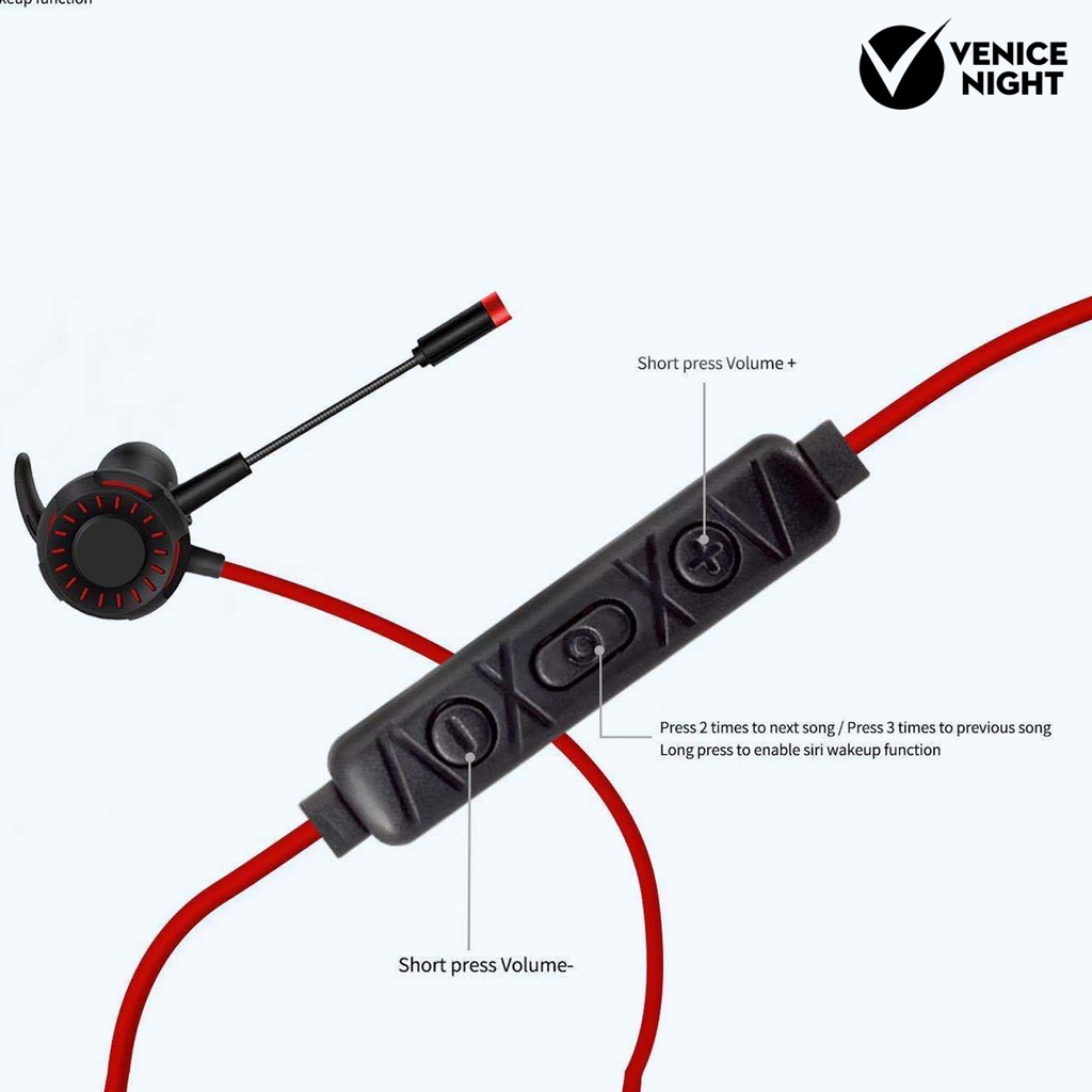 (VNEP) (Berkabel) GM-D1 Universal 3.5mm Gaming Headphone dengan Mic PC/Aksesori Komputer