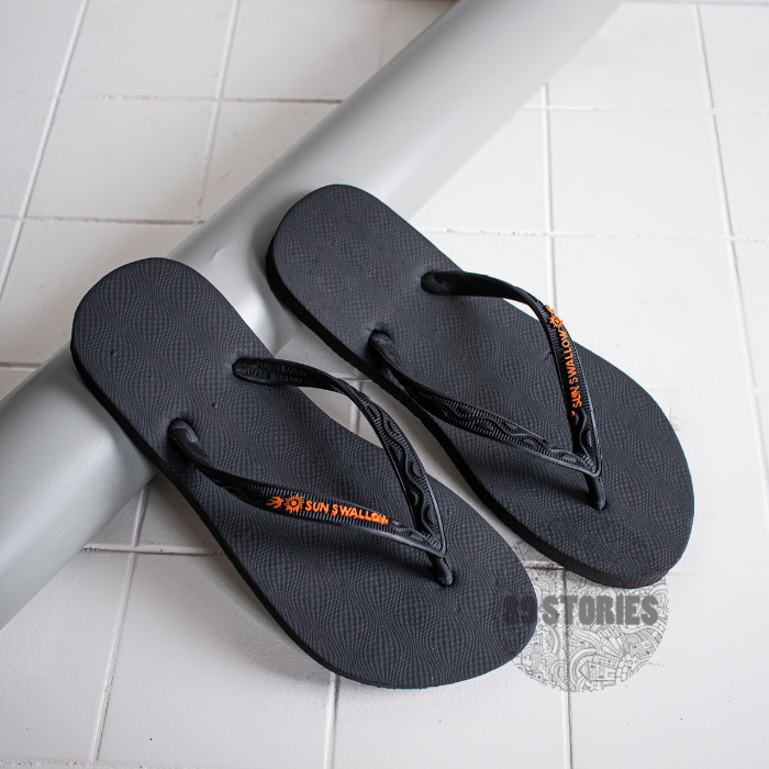 SATUAN Sandal Jepit / Sendal Jepit Sun Swallow Ladies Black