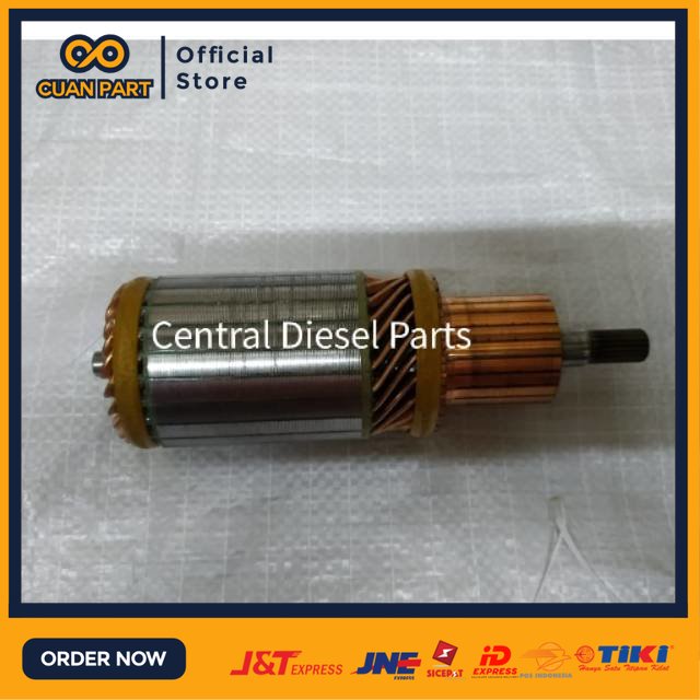 Armature Starter / Angker Starter Komatsu PC 200-8 PC200-8 24V Cuan Part