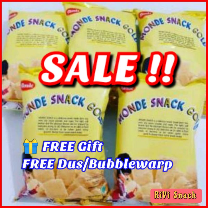 

MONDE SERENA GOLD SNACK ULTAH ANAK 60GR JAJANAN JADUL MURAH / HAMPERS ULANG TAHUN