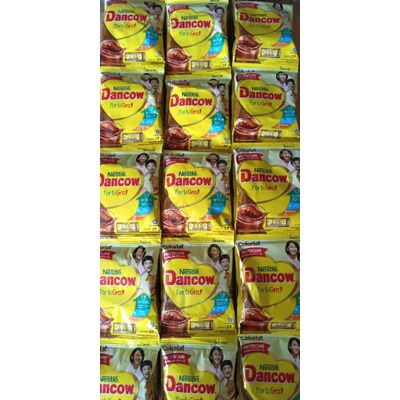 

dancow susu coklat 39gr sachet renteng isi 10 pcs