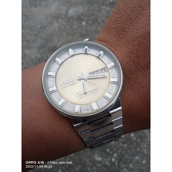 mido chronometer automatic original bekas