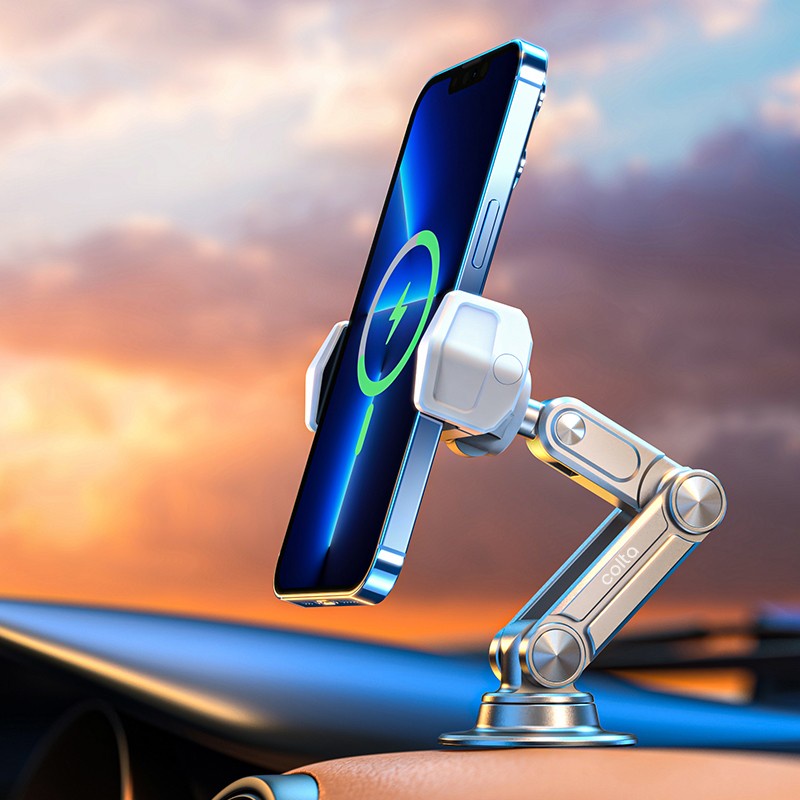 Colta Car Phone Clip Holder Aluminium Stand HP Handphone Bracket Dudukan
