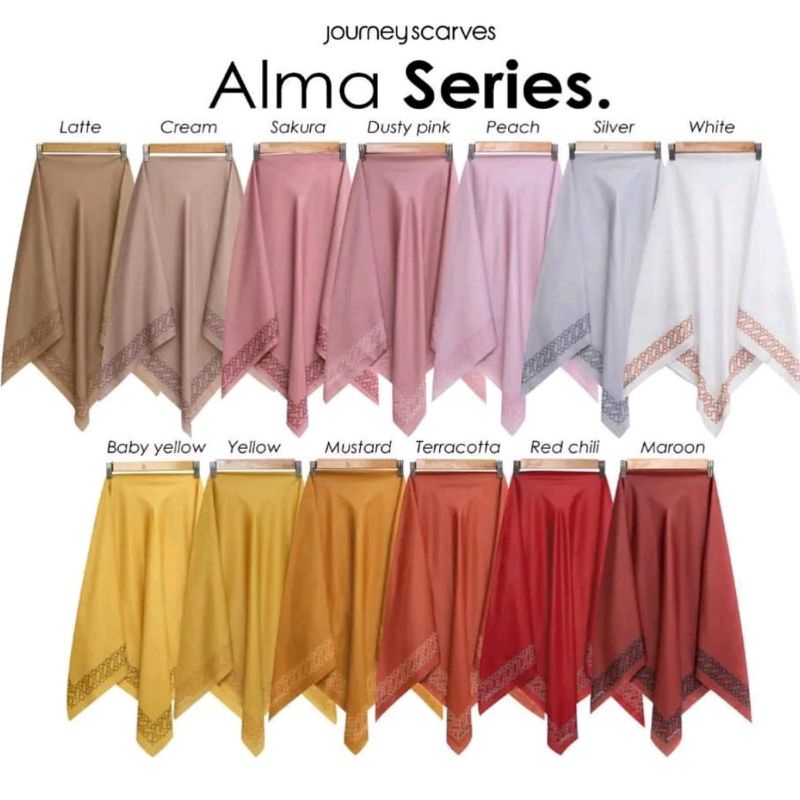 Journey Scarves Alma Series