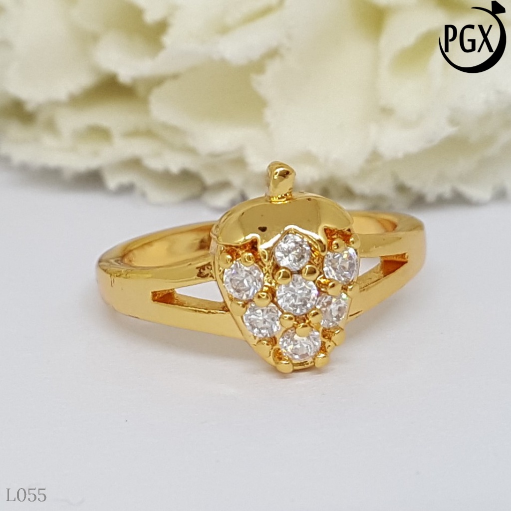 PGX Cincin Anak Xuping Aksesoris Perhiasan Lapis Emas Premium - L055