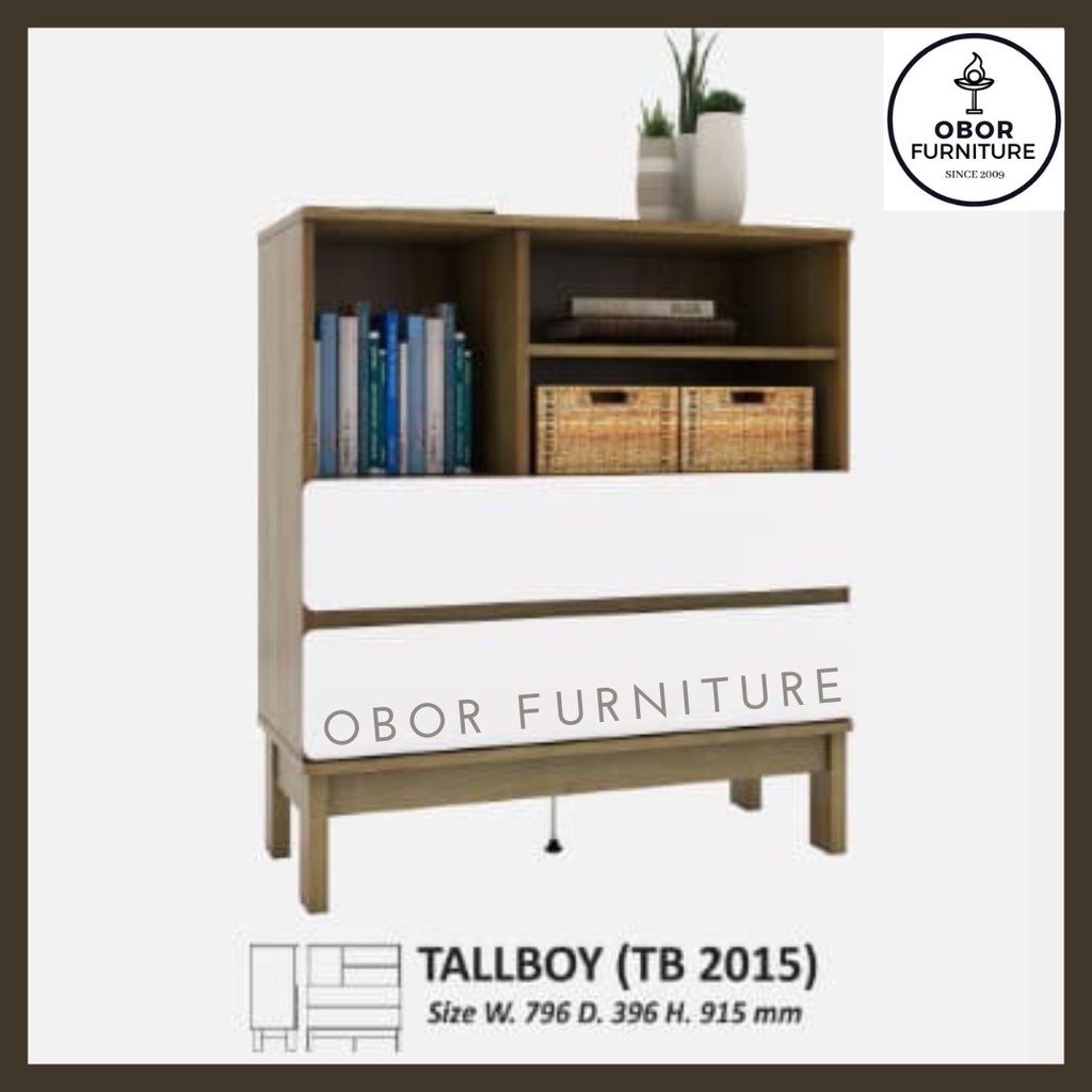 [KARGO] Rak Buku Rak Serbaguna Graver Tallboy TB 2015 Lemari sebaguna