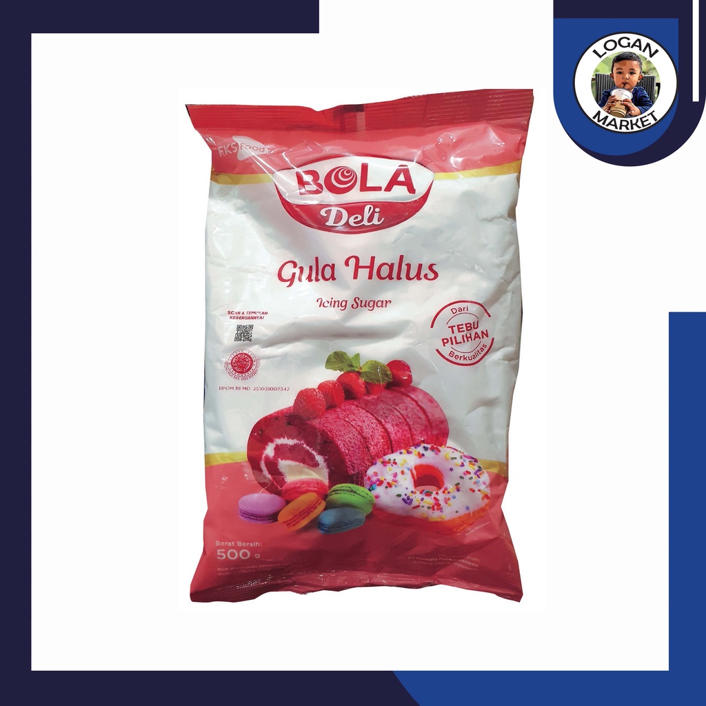 Bola Deli Gula Halus Alus 1kg 1 kg