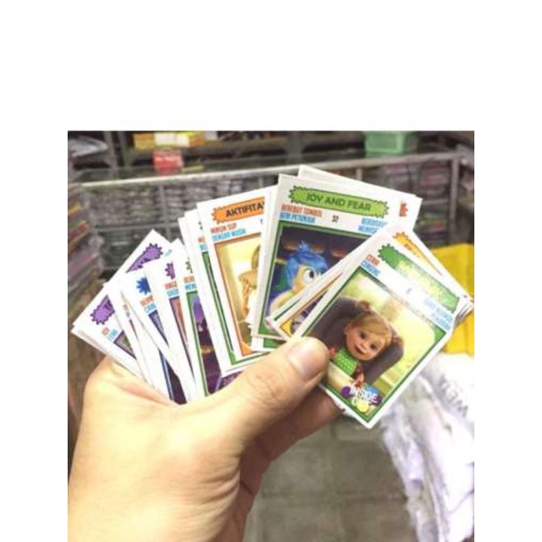 6 Pak Mainan Kartu Kwartet ( 1Pak Isi 32 Lembar ) Trading Card Game / Permainan Kartu Viral