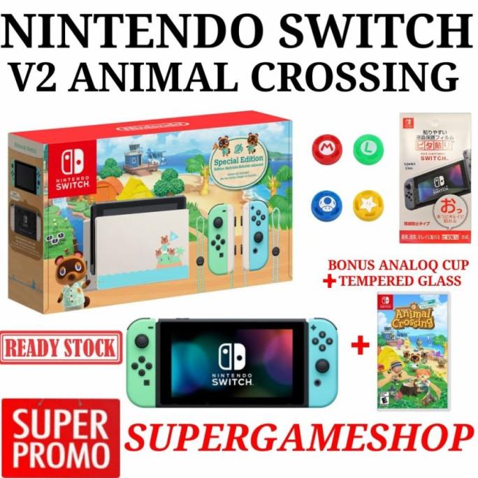 Nintendo Switch Animal Crossing Console Animal Crossing Switch Console