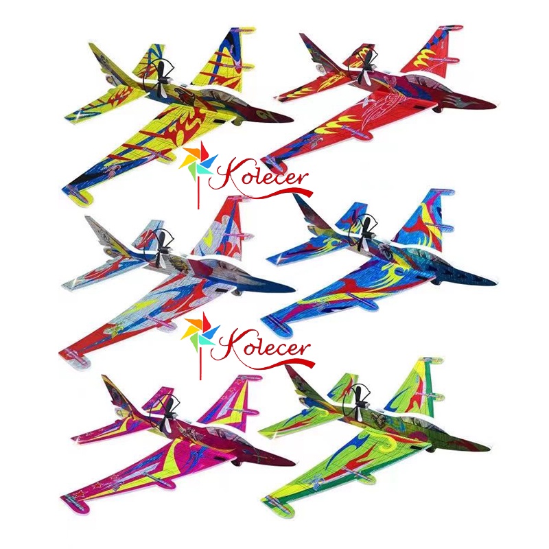Mainan Pesawat Anak | Pesawat Mainan Anak Kolecer Jet F-16