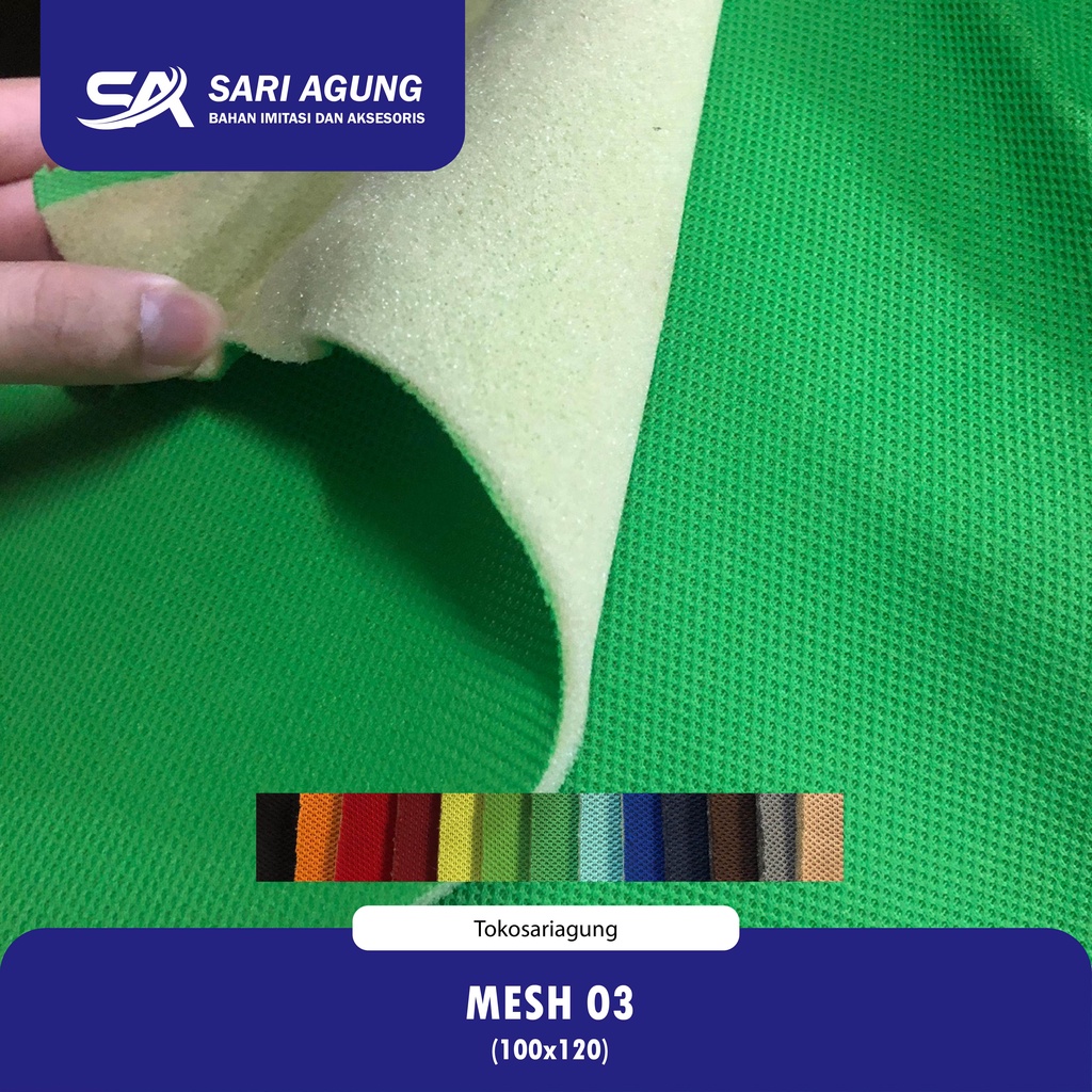 BUSA MESH 03 (METER) BUSA LAPIS WARNA 3mm