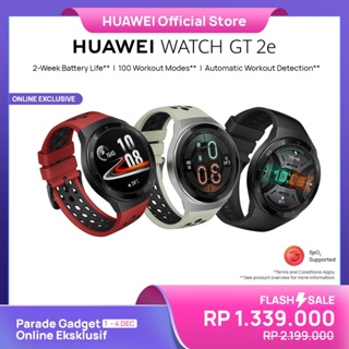 HUAWEI Watch GT 2e 46mm Smartwatch | SpO2 Monitoring | 100 Workout Modes | Music Play