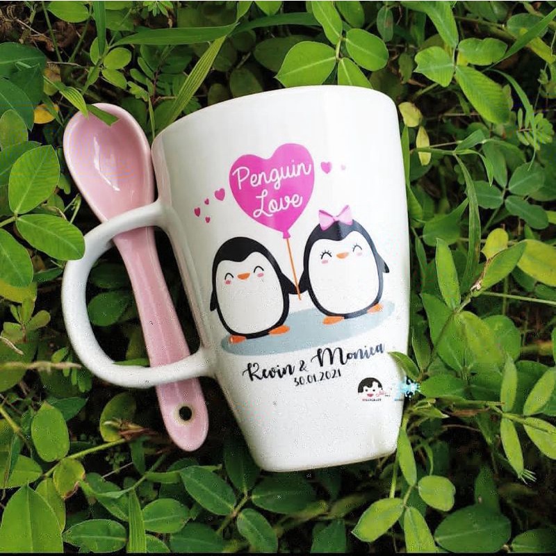 NARCRAFT ONGKOS TAMBAHAN CETAK 2 SISI MUG SENDOK