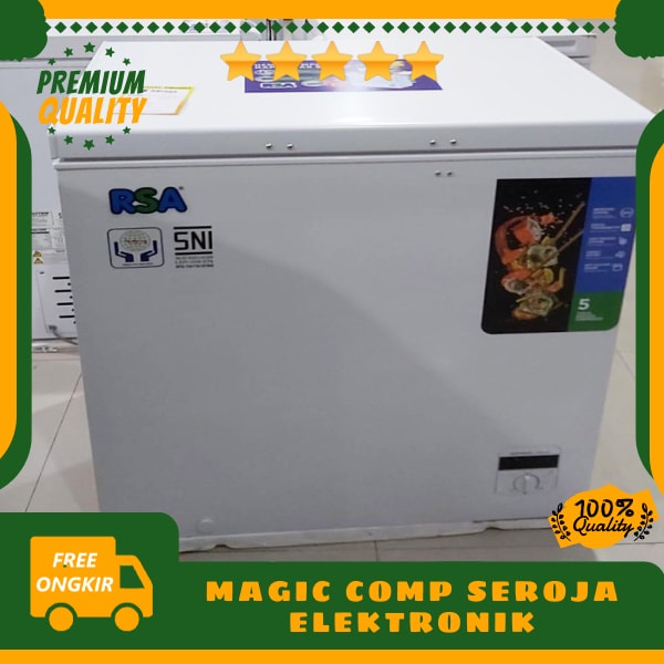 ORIGINAL RSA CF 210 CHEST FREEZER 200 LITER (Khusus Semarang)