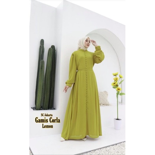 GAMIS CORLA // GAMIS TERBARU // GAMIS BEST SELLER // GAMIS MURAH // GAMIS VIRAL // GAMIS ELEGANT // GAMIS KONDANGAN