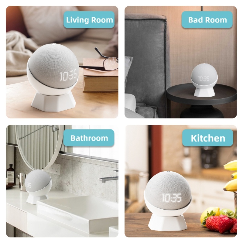 Bt Stand Dudukan Speaker Kuat Untuk Bracket Speaker Echo Dot5Per4 Desain Istimewa