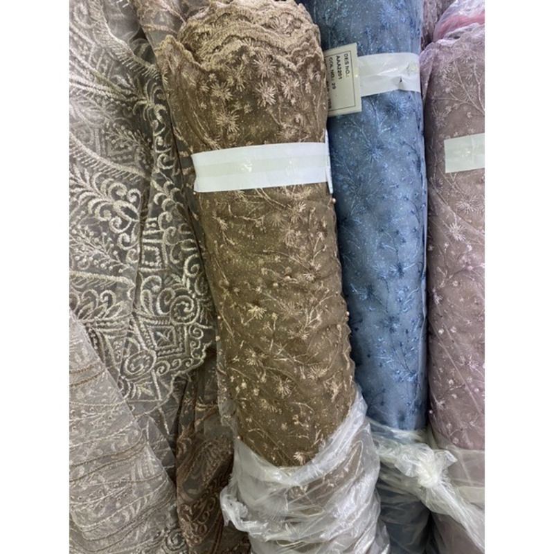 TILE AKAR MUTIARA/ TILE AKAR/ BLOUSE/ BAHAN KEBAYA/ TILE TERBARU