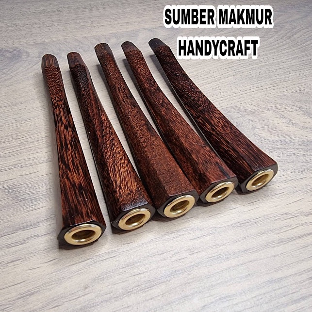 Premium PIPA Roko GALIH ASEM Panjang Persegi Pipa Rokok Kayu