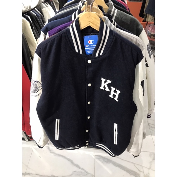 varsity jacket leather Univ second branded original