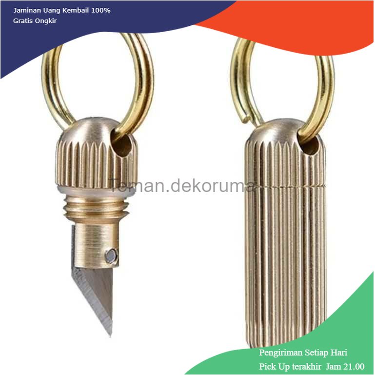 TD-PR2 Jinjunlang Pisau Cutter Mini Gantungan Kunci - K13