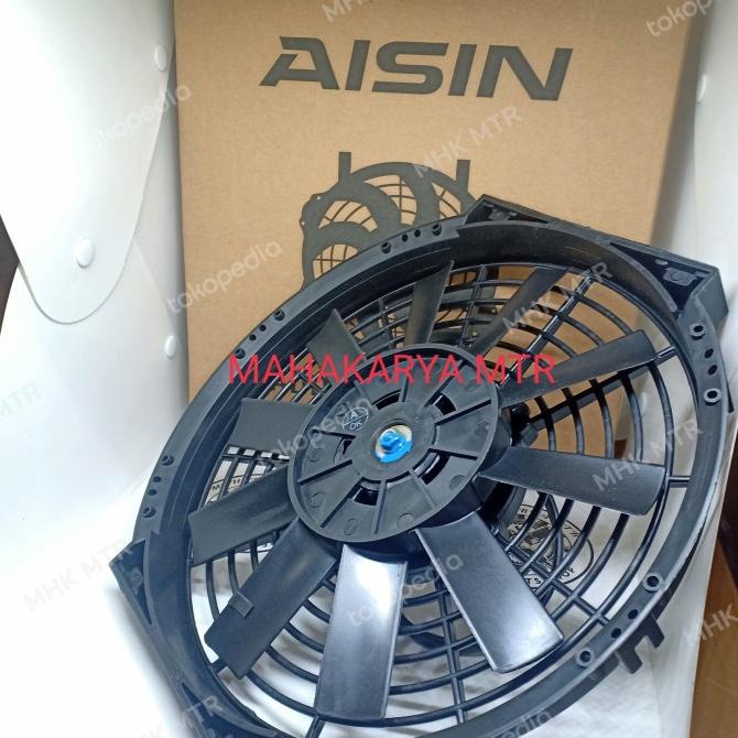 Kipas Motor Extra Ekstra Fan Radiator Ac Mobil Universal 12V Aisin
