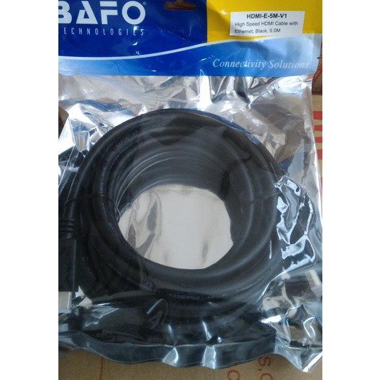 kabel hdmi bafo 5m/hdmi bafo 5 meter