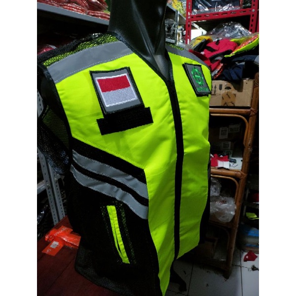 ROMPI SAFETY LOGO SUPERVISI VELCRO PEREKAT