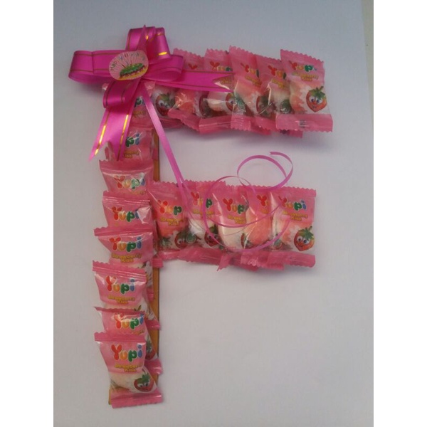 

Permen Hadiah/hadiah permen huruf inisial/gift permen Alphabet