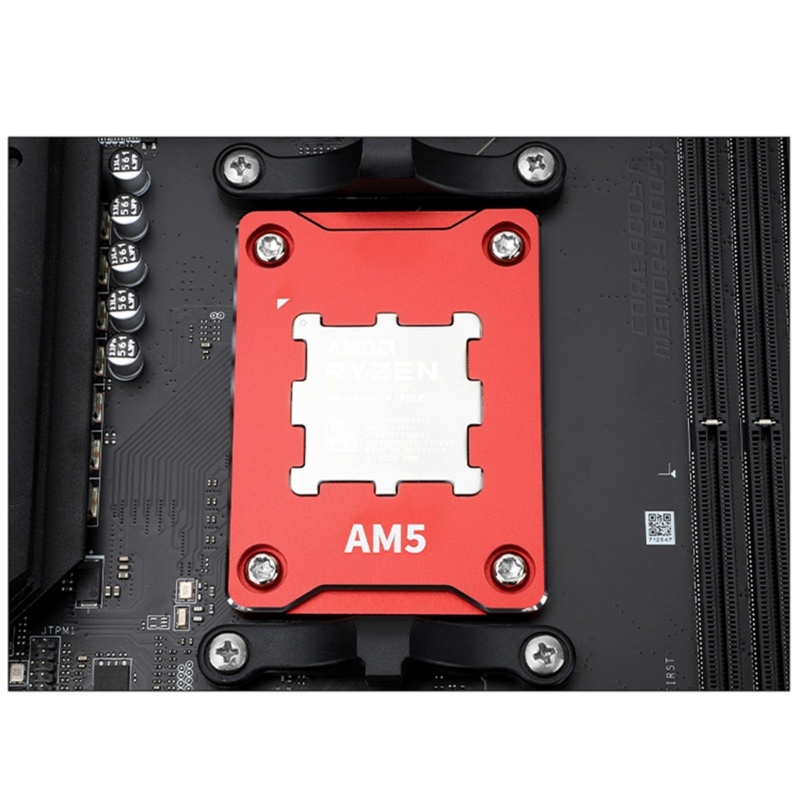 Btsg CPU Bending Corrector Frame Untuk AMD-ASF AM5 Pelindung Untuk Seri RYZEN7000 Buckle Fixing Bracket CNC Aluminium Allo