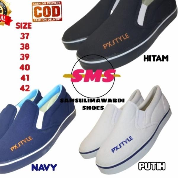 sepatu px style - 128 navy, 35