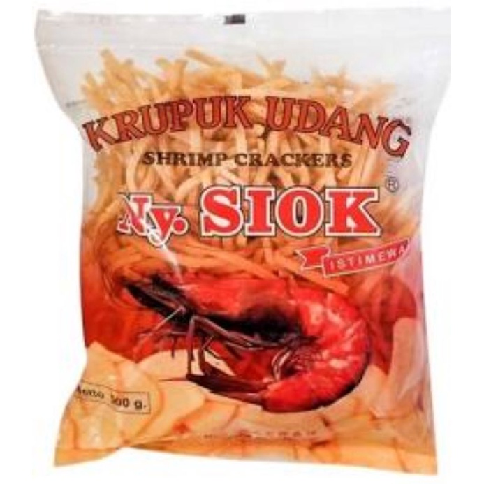 

Krupuk Udang Ny Siok Stik 500gr