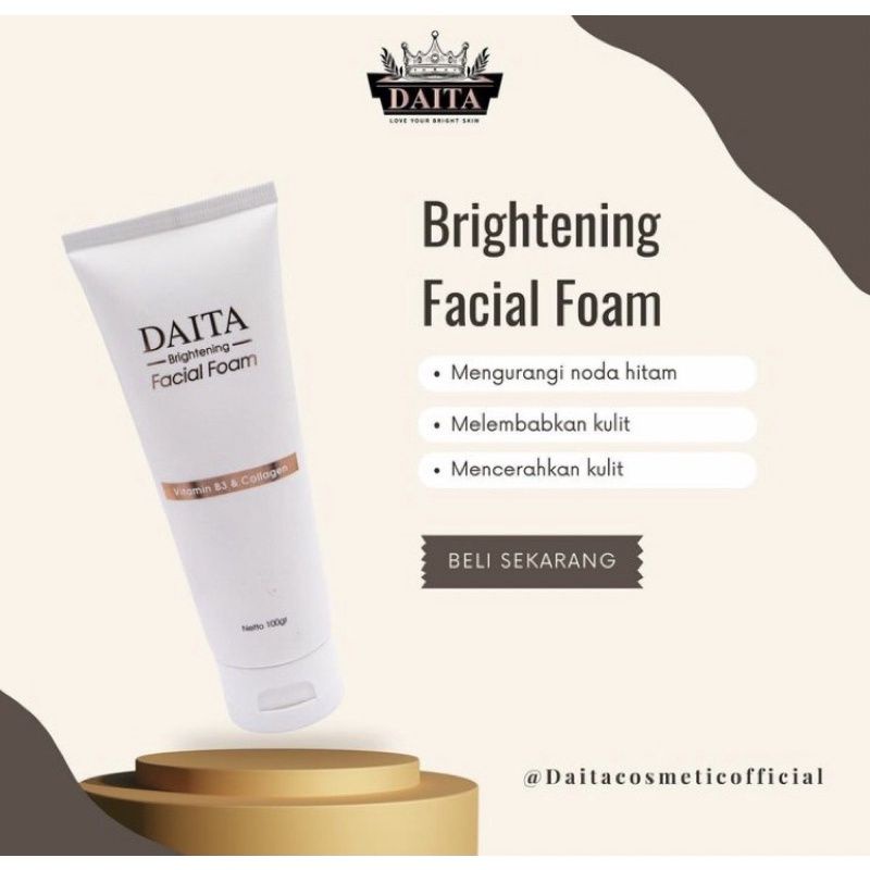 DAITA BRIGHTENING FACIAL FOAM