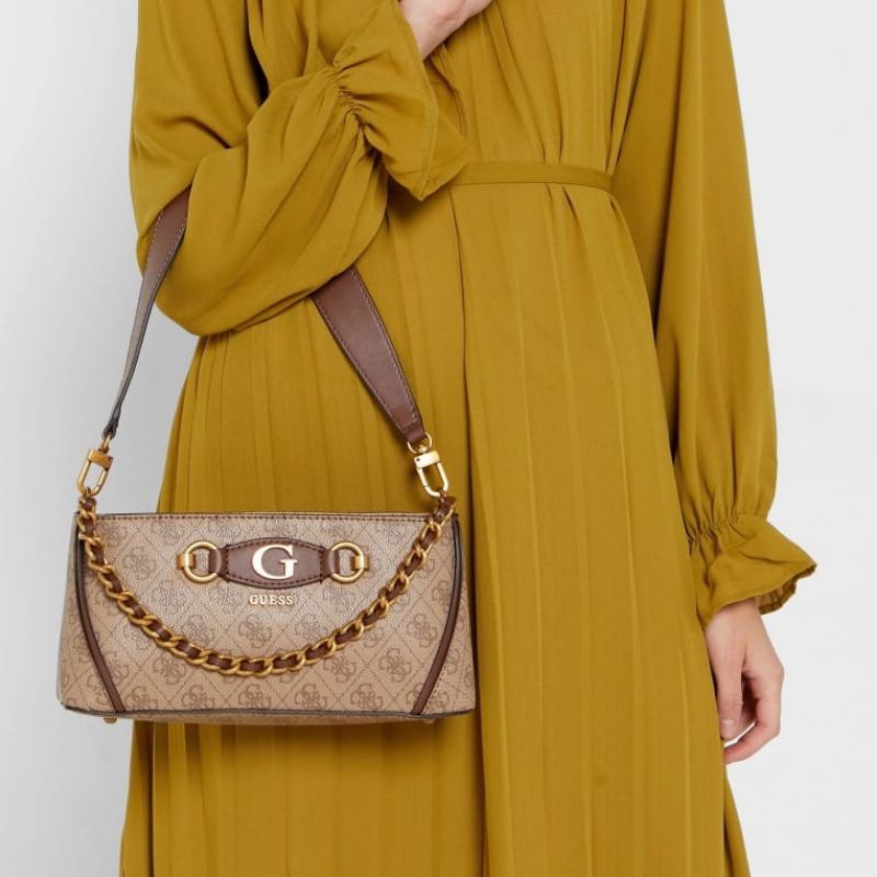 GUESSS Izzy Top Zip Shoulder Bag