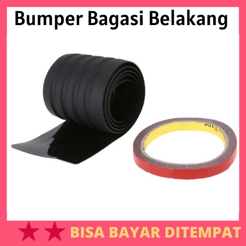 Bumper Bagasi Belakang Mobil Universal Car Trunk Rubber / Bumper Bemper Karet Pelindung Bagasi Belak