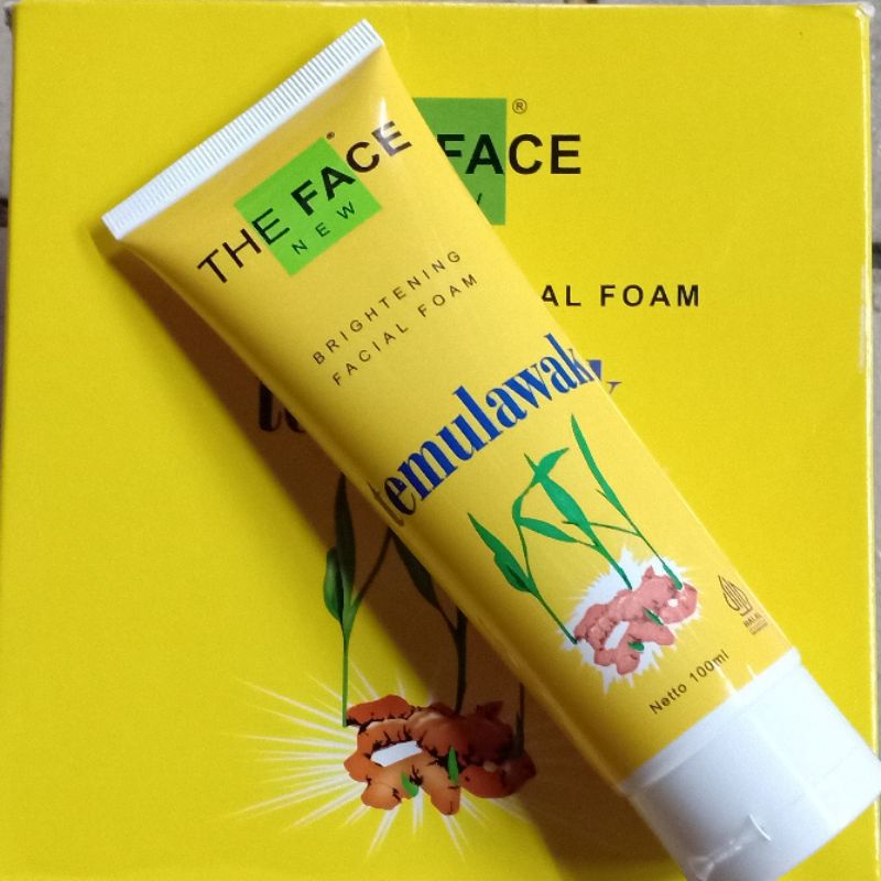 Facial Foam The Face Temulawak Brightening Facial Foom - LUSINAN