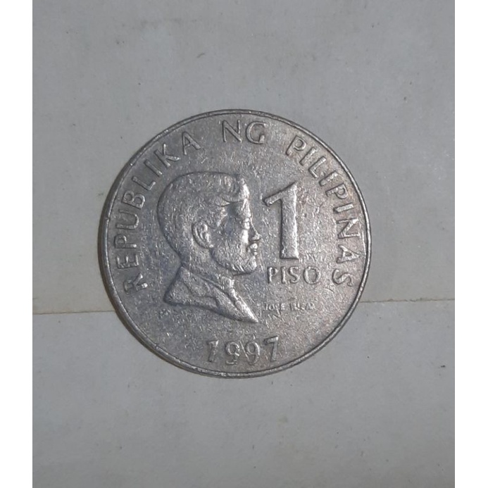 Uang Koin Kuno. uang koin kuno Phillipina. uang koin Tahun 1997 Asli
